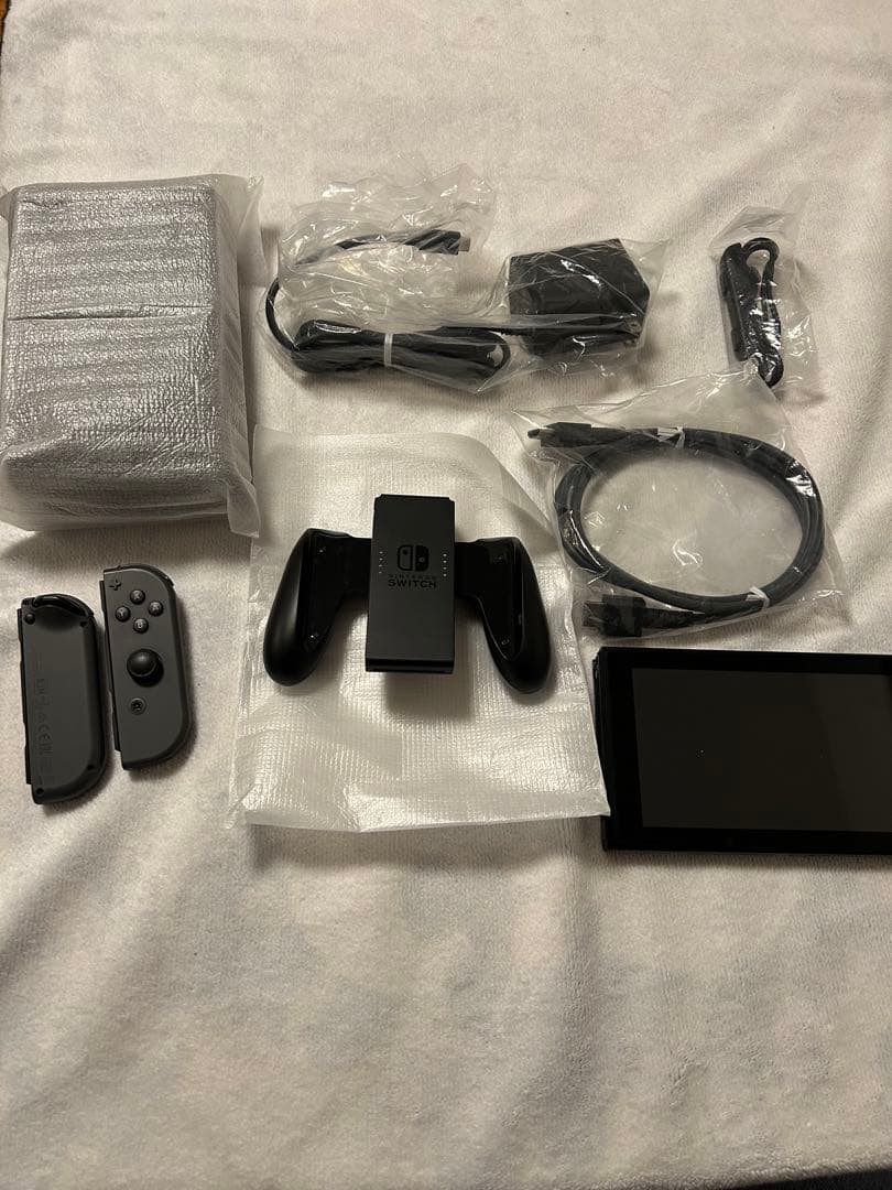 Nintendo Switch 本体 グレー ジョイコン付き