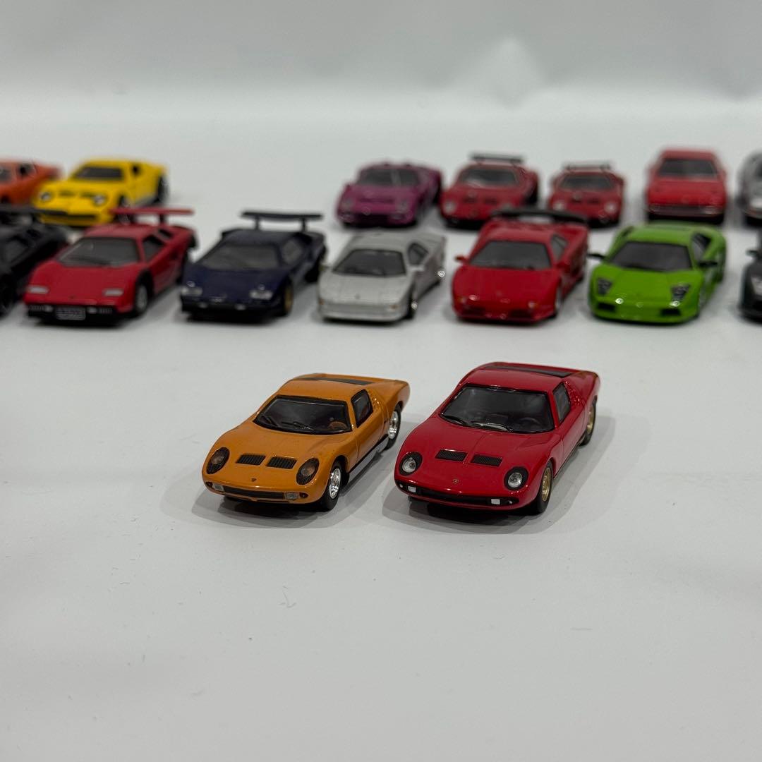 ランボルギーニ　ミニカー23台