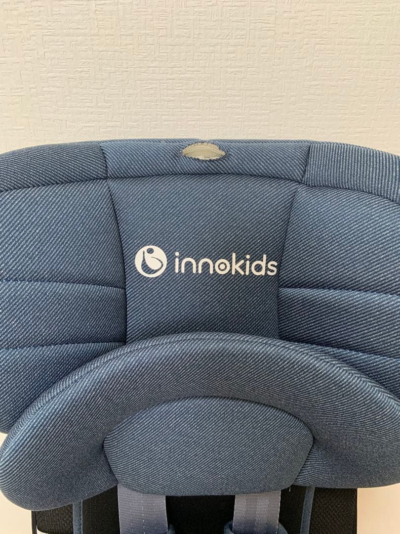 innokids ジュニアシート ブルー ISOFIX １歳〜11歳 コンパクト