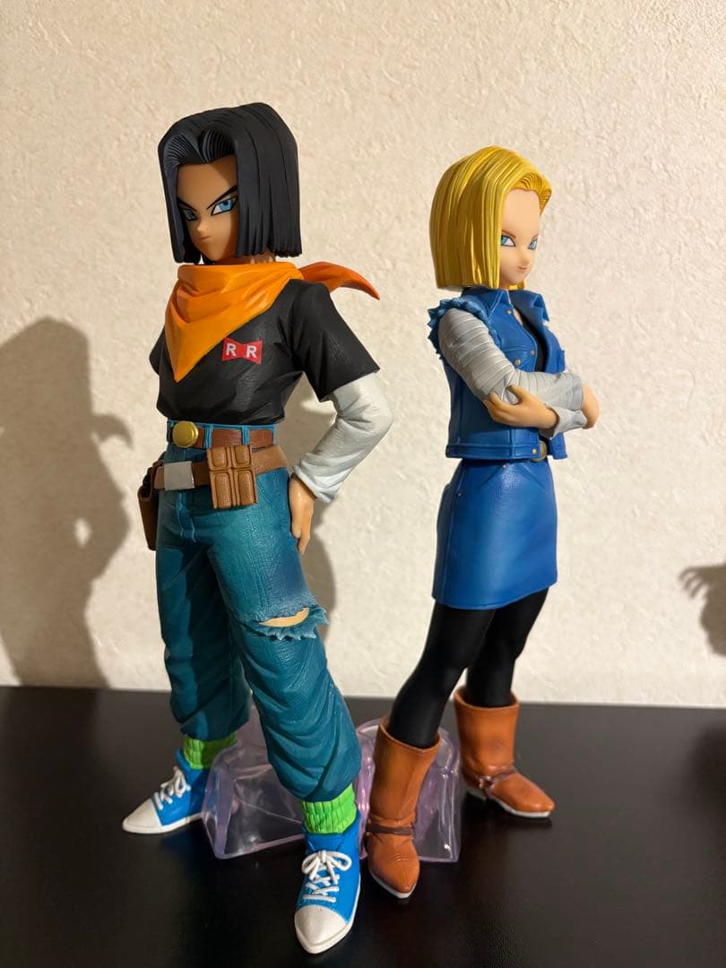 一番くじ ドラゴンボールEX 人造人間17号・18号 フィギュアの通販はau