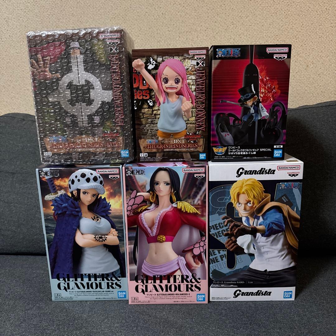 新品、未開封】 ワンピース フィギュアセット 6体 - メルカリ