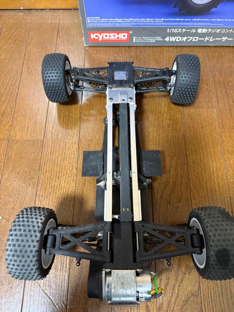 京商オプティマ (ターボオプティマ仕様) ボディー4枚、メカ一式とオプション付き