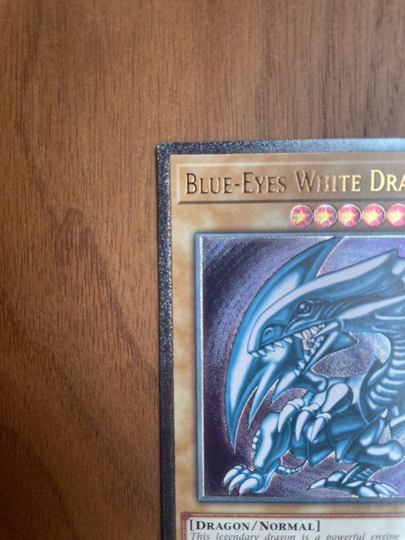 遊戯王　青眼の白龍　英語版　EU　OTS28 レリーフ