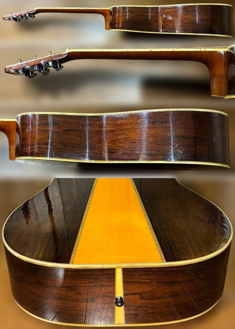 ★　　激鳴り・希少ハカランダ！モーリスW60　弦高調整済み　試聴動画有　★