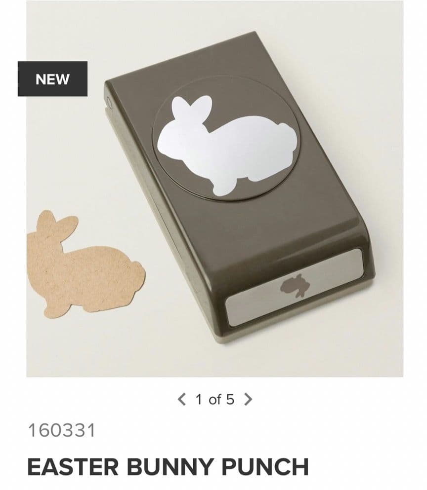 1点限り♡未使用 バニーパンチうさぎのパンチ＆スタンプセット スタンピン