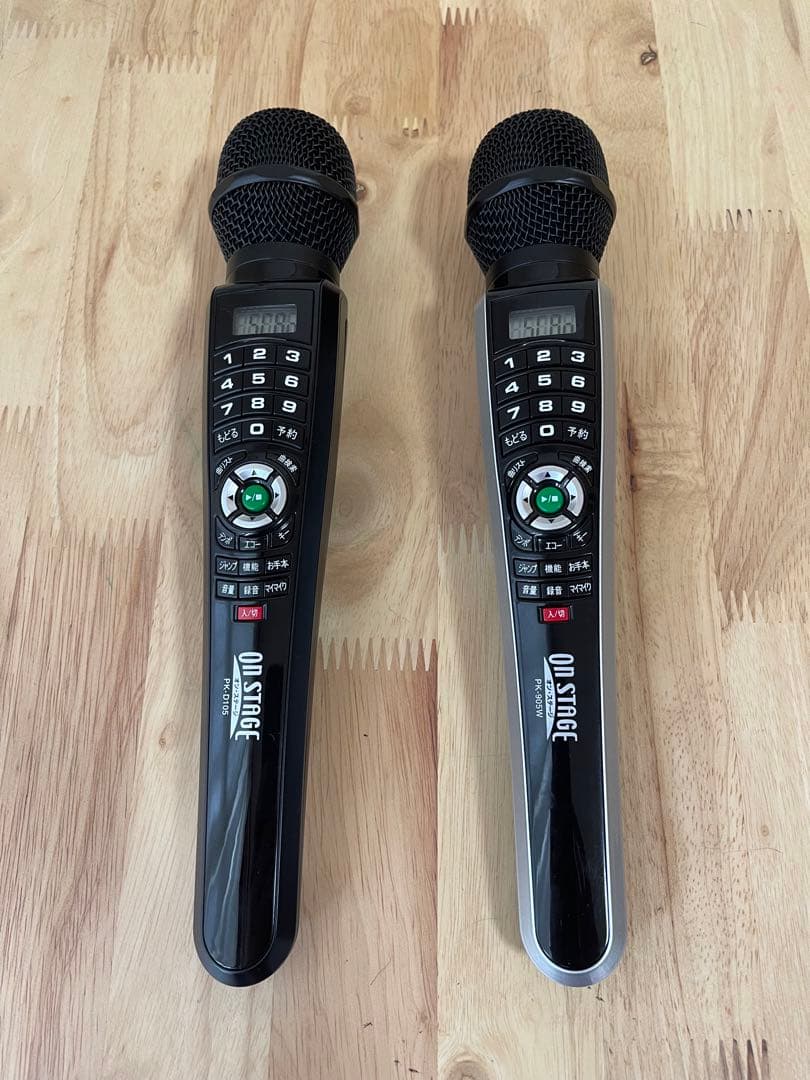 ON STAGE カラオケ PK-905W 850曲収録 ワイヤレスマイク2本 - メルカリ