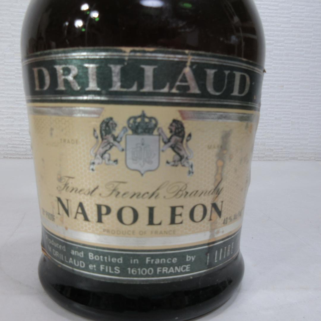 DRILLAUD NAPOLEON ブランデー 1L,40%