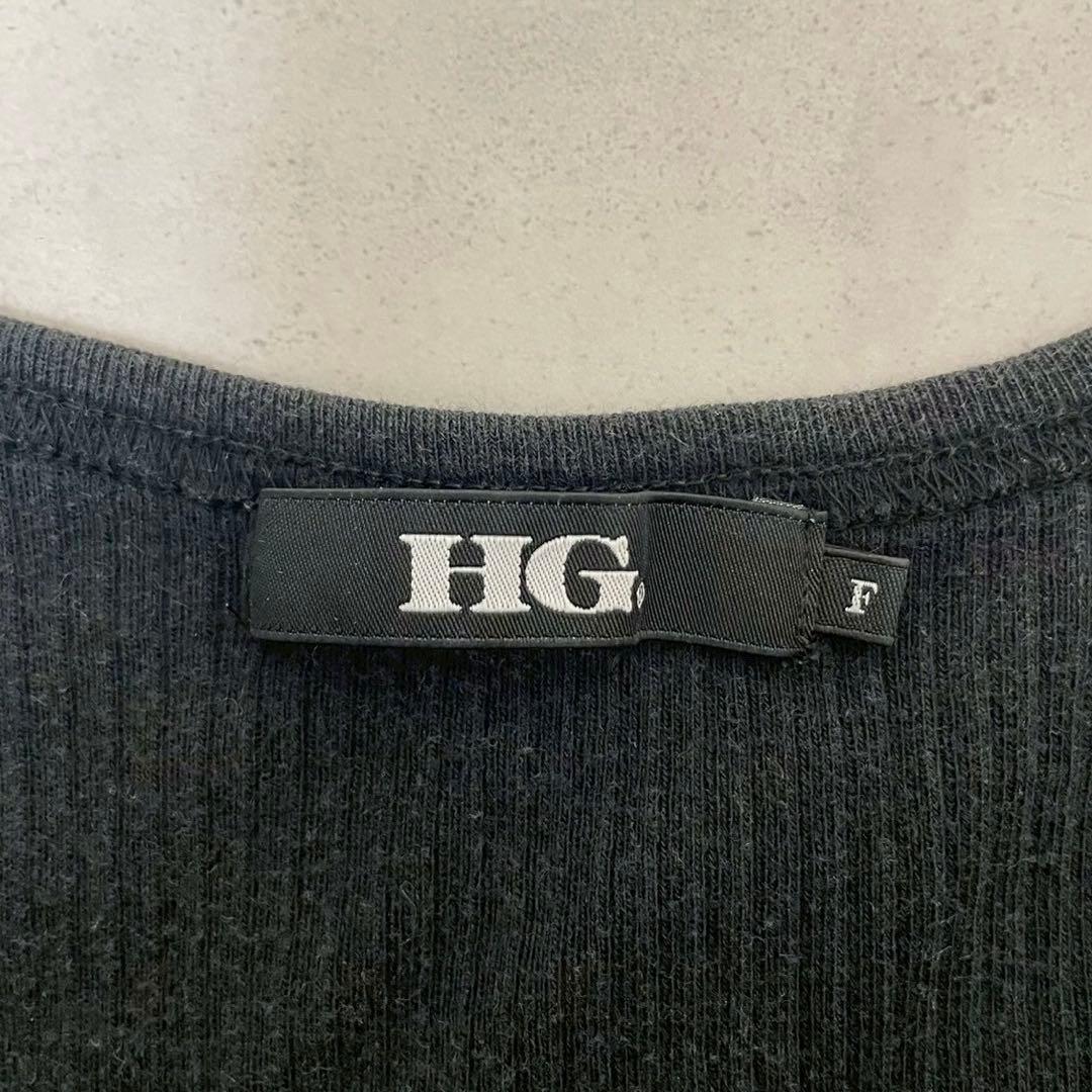 y2k✨️ 00s HYSTERIC GLAMOUR HGタグ ロゴ タンクトップ