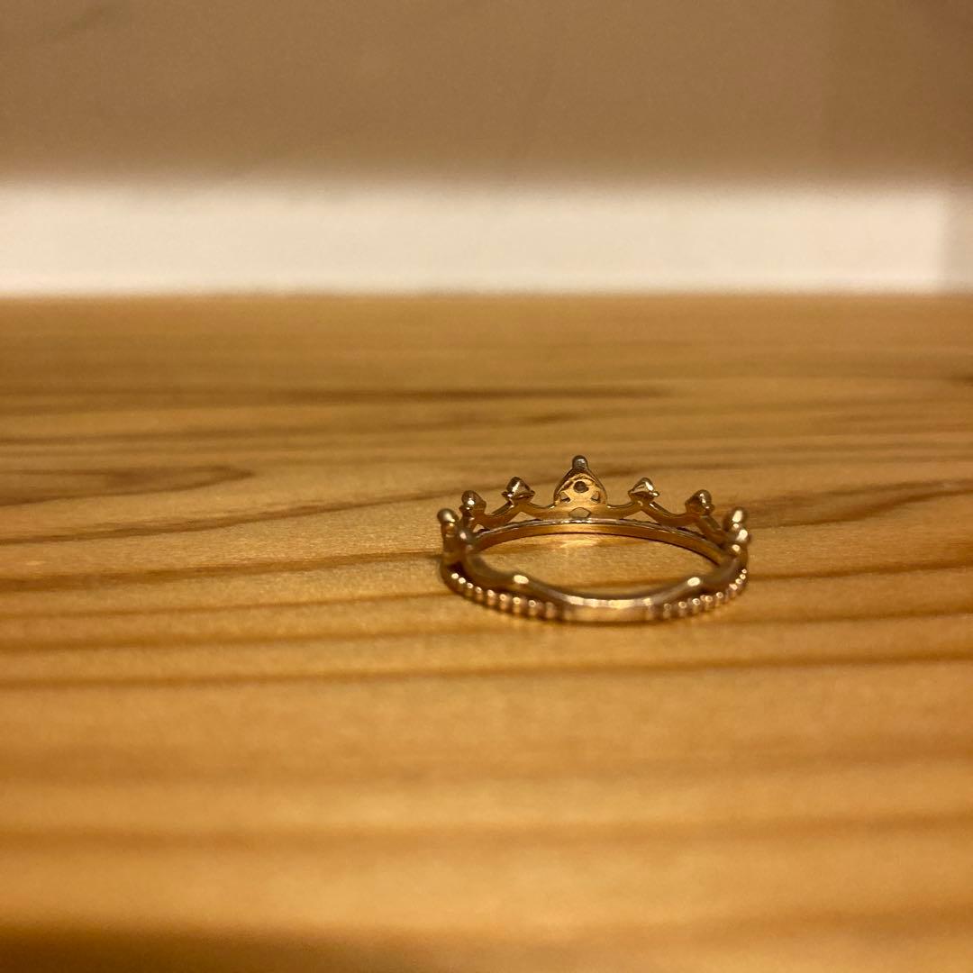 ノジェス　NOJESS K10ダイヤモンドリング 7号　クラウン