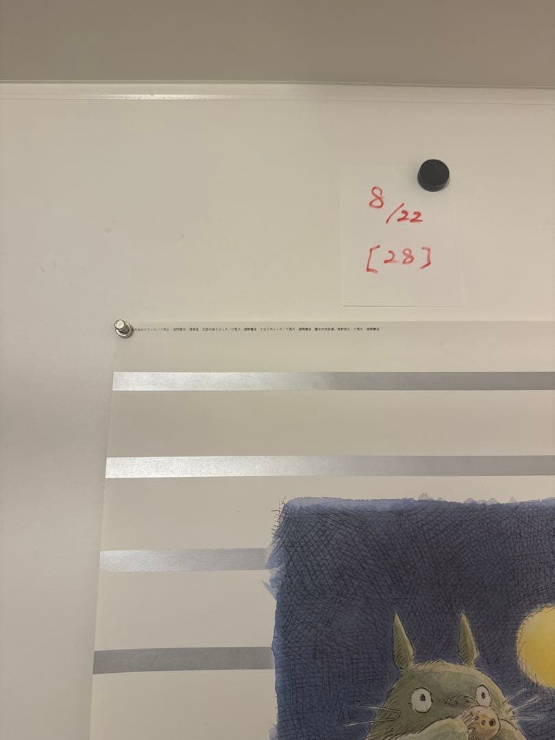 28】スタジオジブリ キャラクター ポスター 激レア