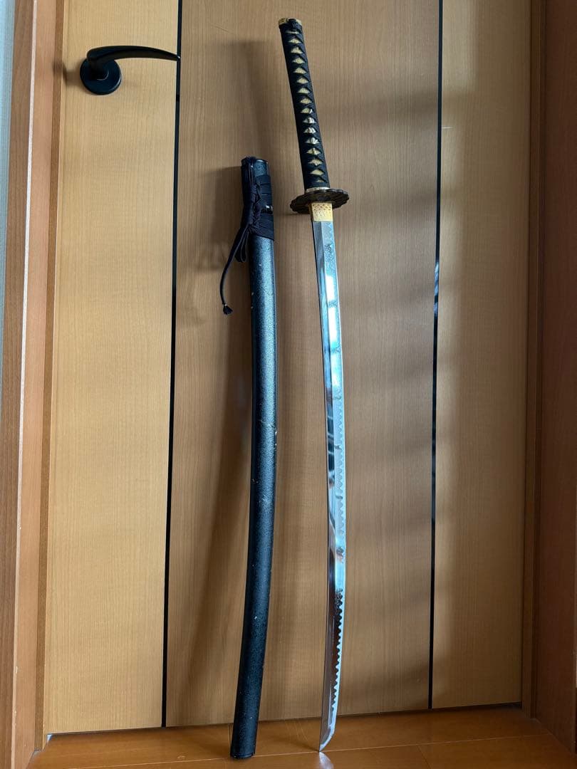 高級 模造刀 本物のハバキと鍔 居合刀 模擬刀 日本刀 太刀 美術刀剣 コスプレ