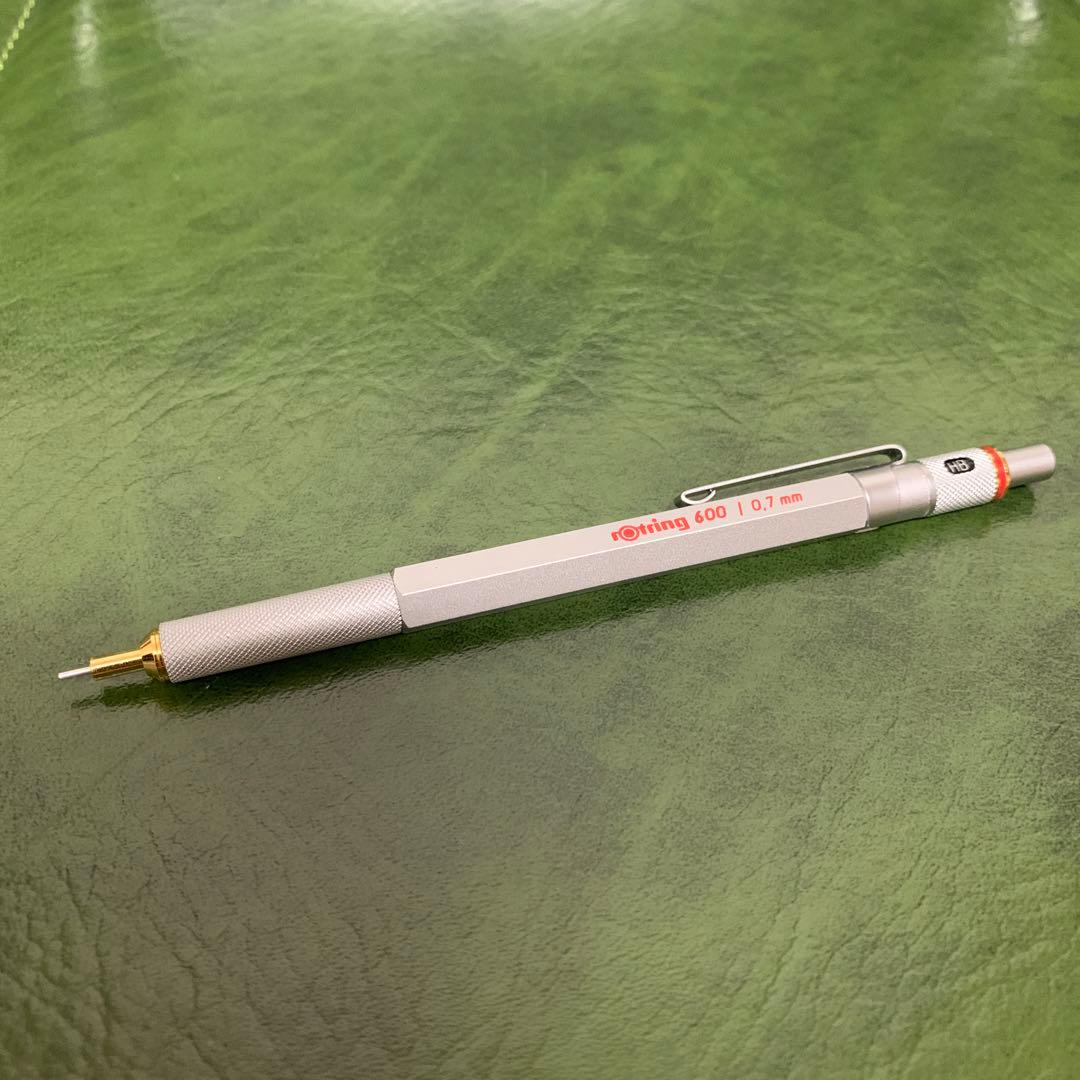 廃番】 rotring 600G ロットリング シルバー0.7mm シャーペン