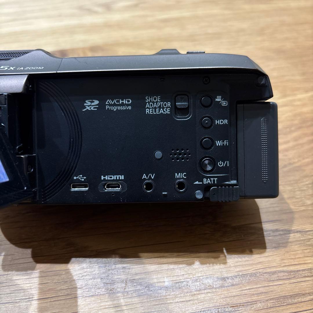 Panasonic HC-VX992M 4Kビデオカメラ　予備バッテリー付