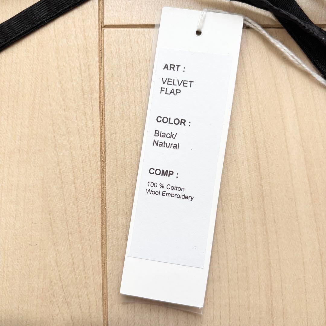 新品　Khadi&Co. カディアンドコー　ベルベットフラップショルダーバッグ