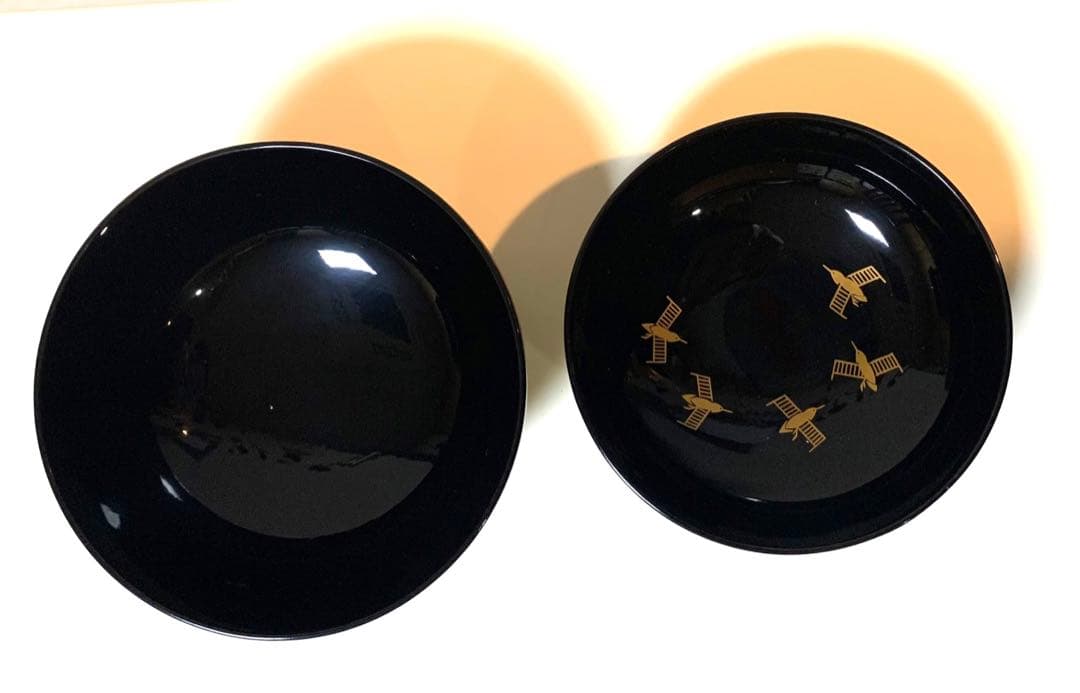 輪島塗汁椀5客揃金波蒔絵文様