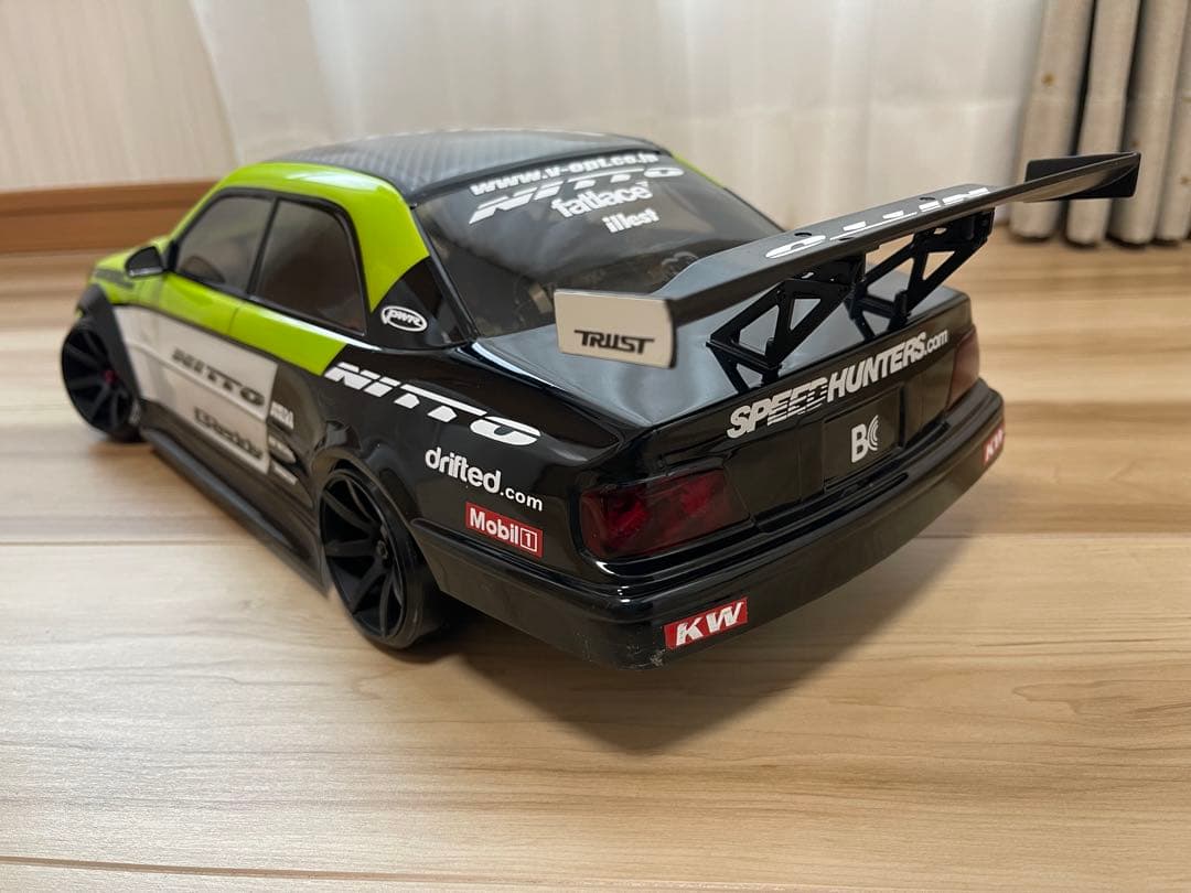 OVERDOSE トヨタ チェイサー 1/10 ラジコン ボディのみ 中古