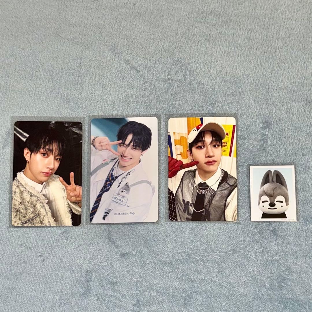 straykidsバンチャンぬいぐるみセット雑貨トレカセット stray kids バンチャン 10cm ぬいぐるみ チャニ skzoo ちびぬい ばん