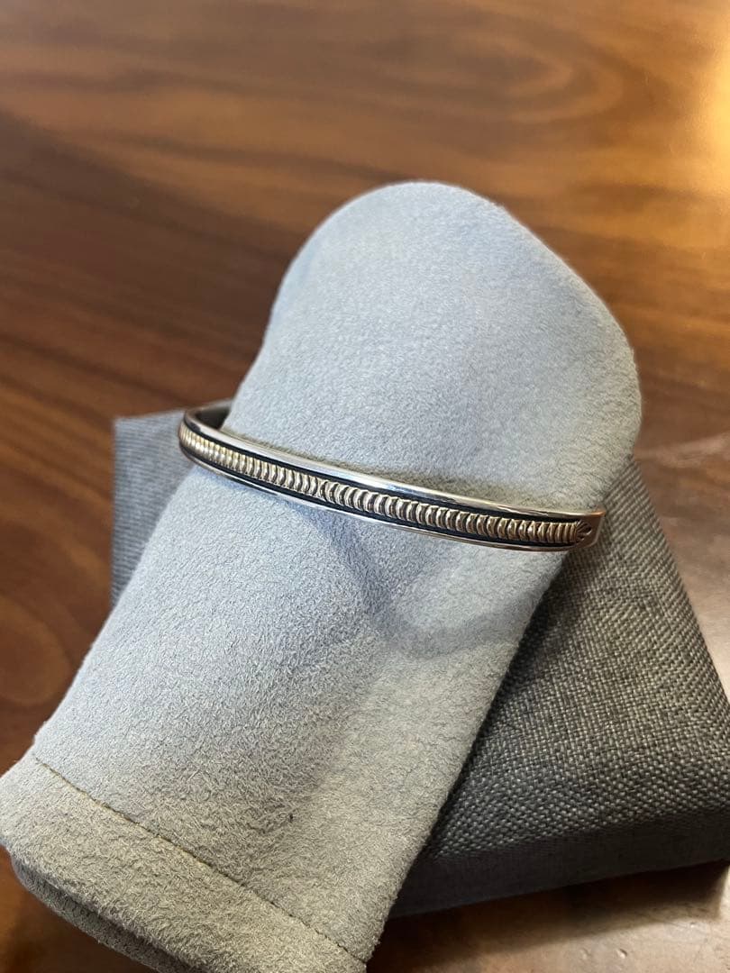 希少 Lサイズ ブルースモーガン 14k バングル 手首周り18〜18.5cm