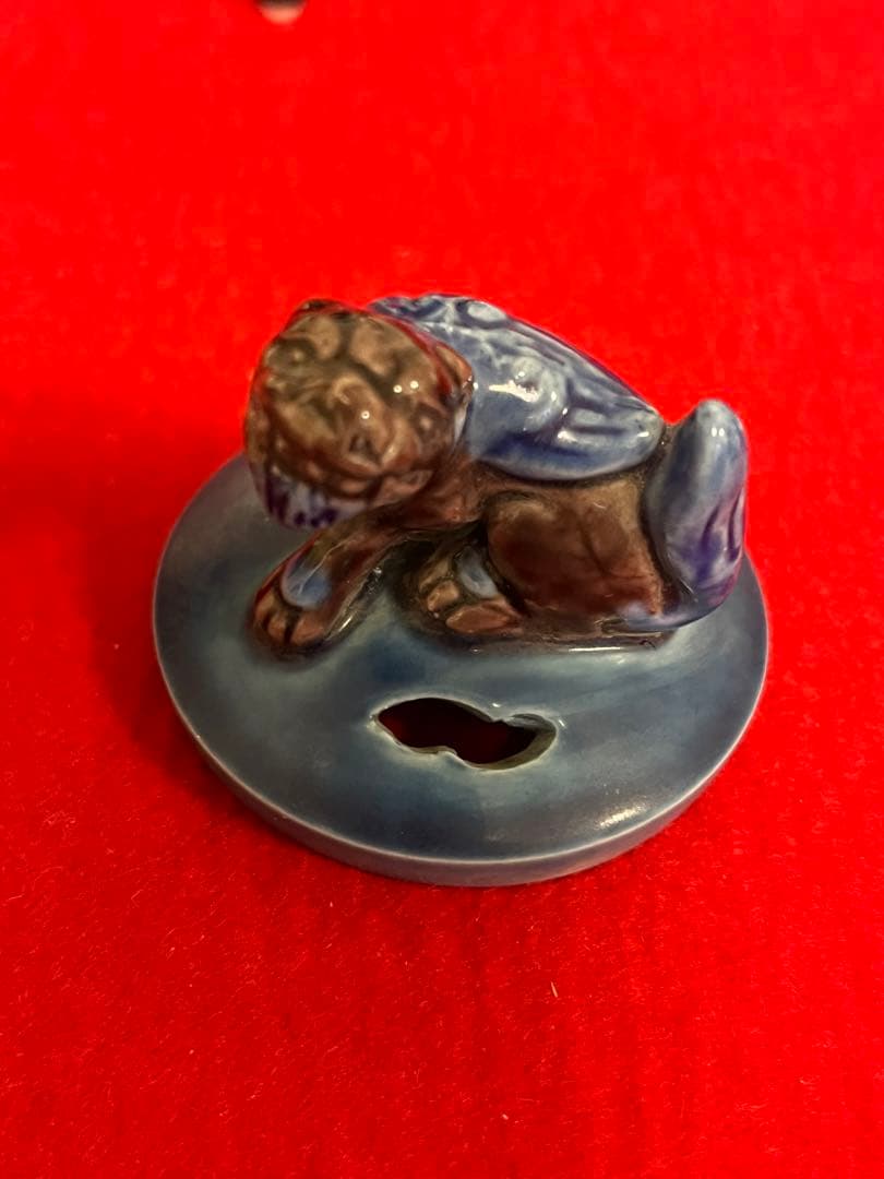 人間国宝 柳雨軒 三代 徳田八十吉(正彦銘) 彩釉 香炉 管理T174