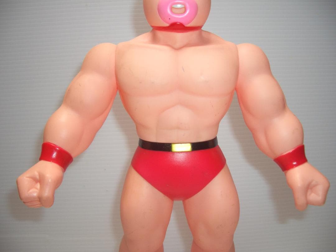 キン肉マン 特大ソフビ 31cm 1984年 バンダイ製 放映当時物 美品