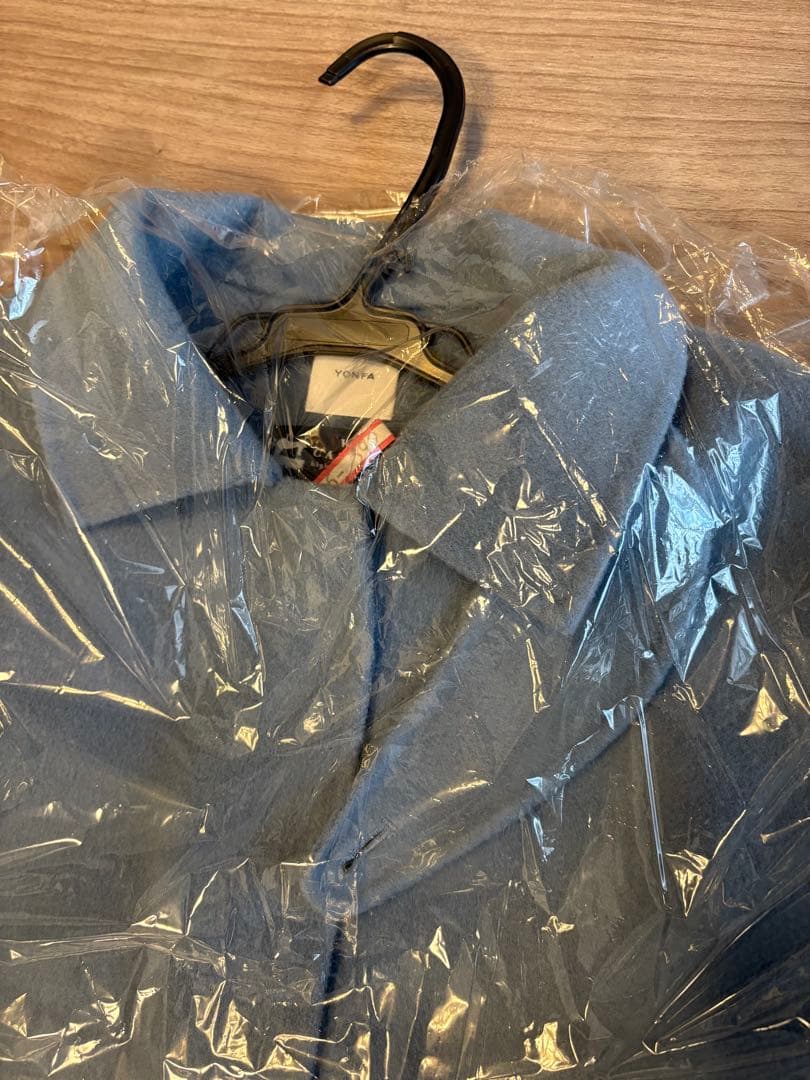 YONFA】リバーコート スモーキーブルー