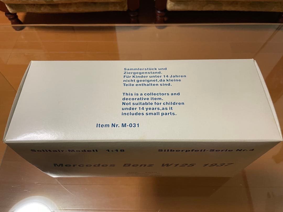 価格変更1/18 CMCメルセデス・ベンツ W125 1937年 未展示品