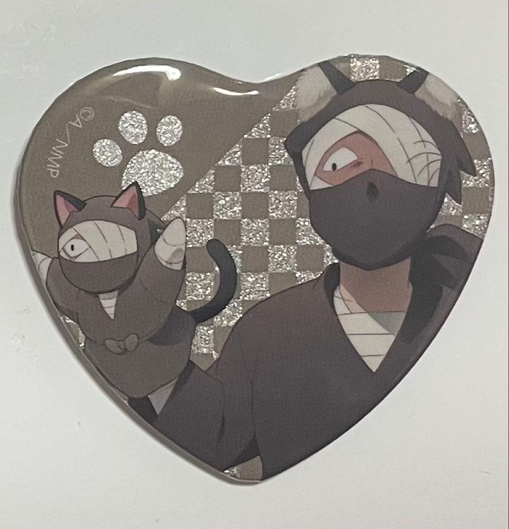 忍たま乱太郎 雑渡昆奈門 タソガレドキ バッジ ナンジャタウン 猫 ハート