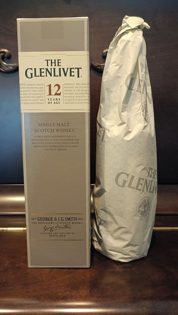グレンリベット　12年　旧ボトル ザ・グレンリヴェット 12年 オールド・ボトル（90年代？） 700ml 43