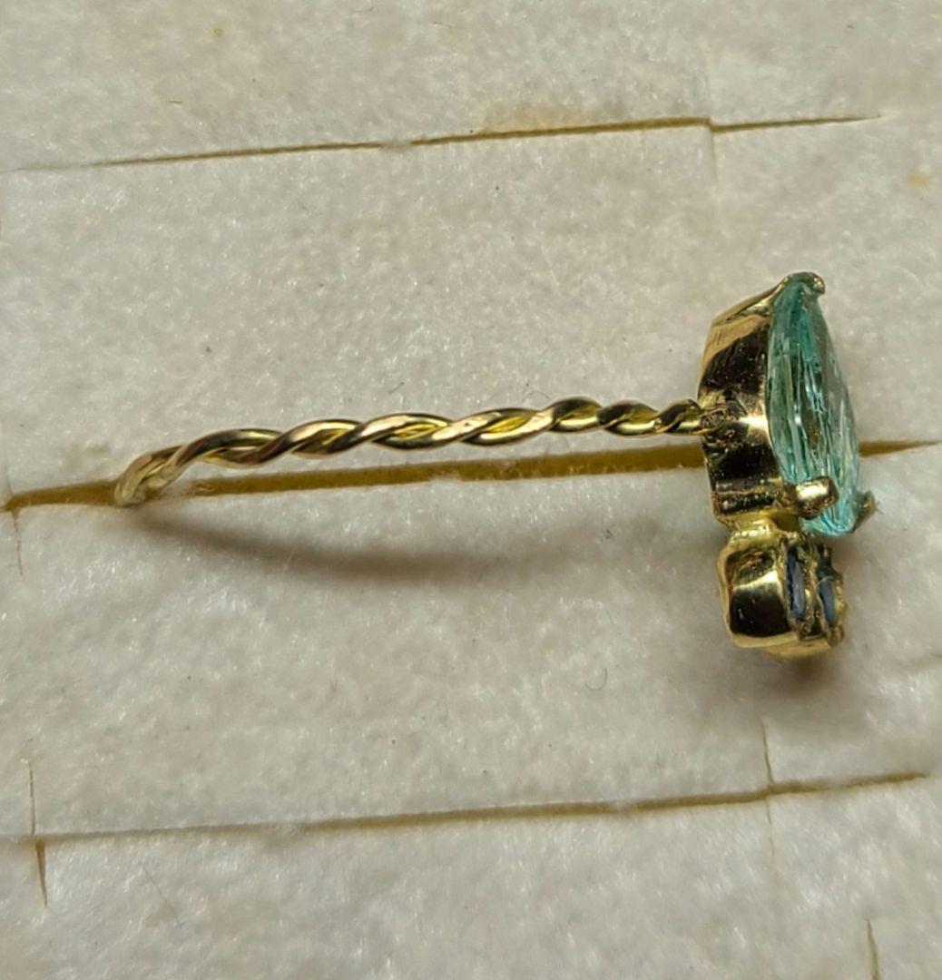 ミラノ様専用日本の職人の腕が光る逸品です!☆天然パライバトルマリン