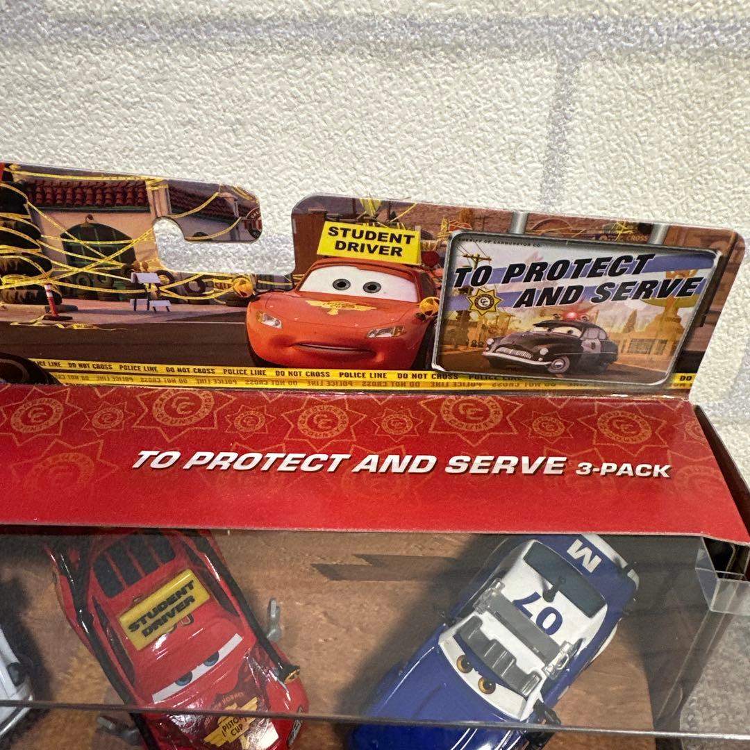 ★未開封★カーズ マテル トゥ プロテクト アンド サーブ 3台 マックイーン