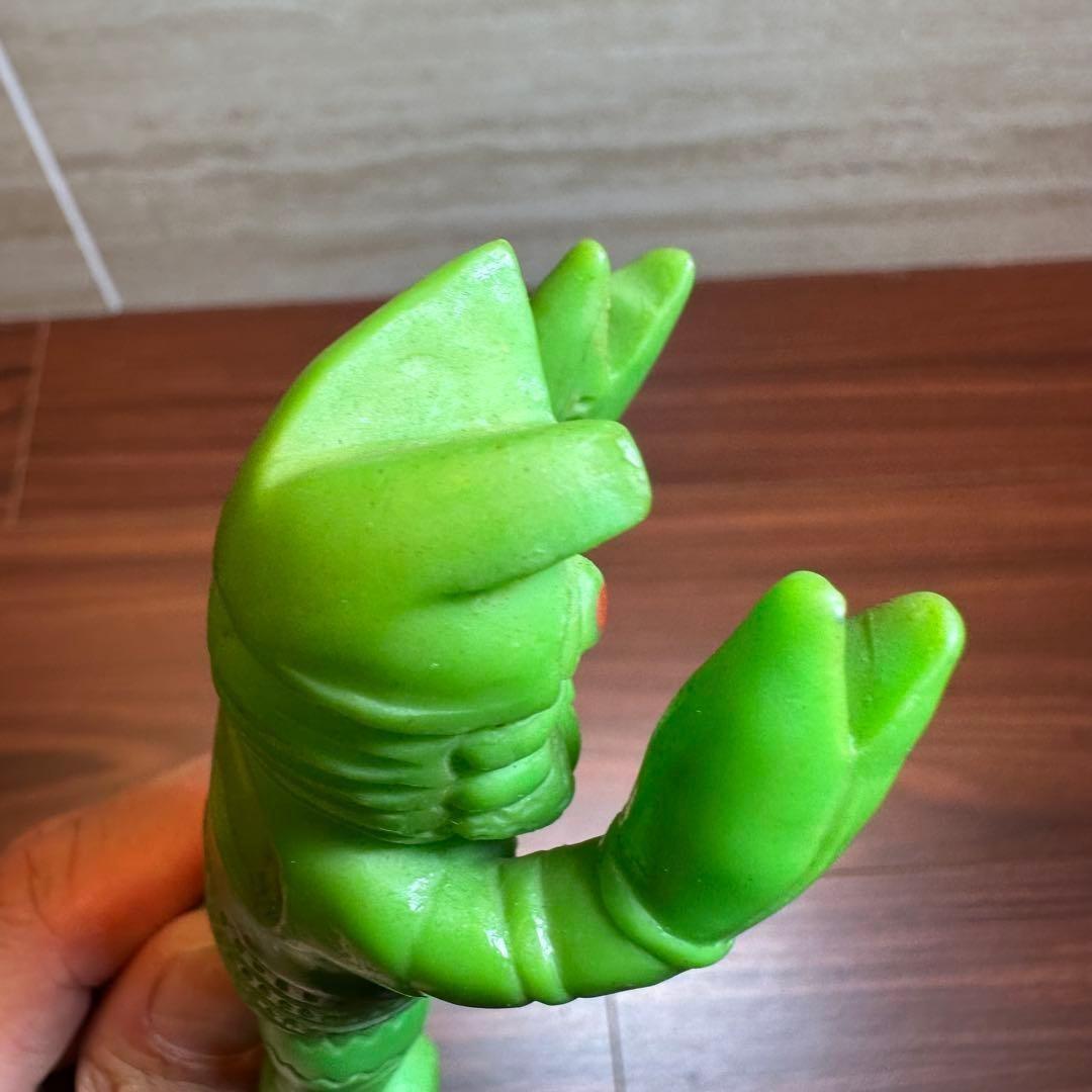 ブルマァク バルタン星人 ソフビ 当時物 4105