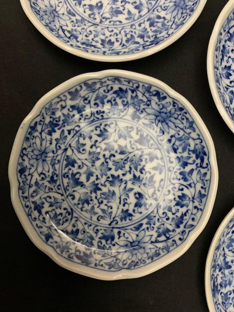 今井政之 粉引手松絵三足 鉢 揃 5客 共箱付き文化勲章を受章 2025年