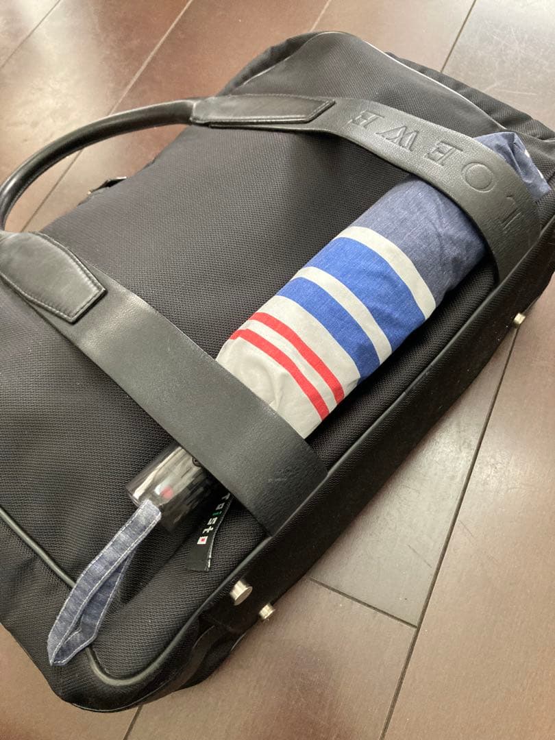 ロエベ　ボストンバッグ　ブラック