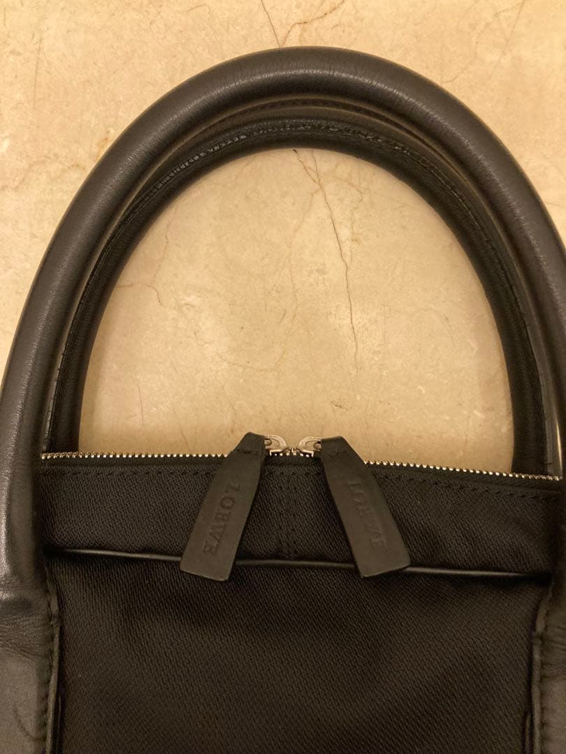 ロエベ　ボストンバッグ　ブラック