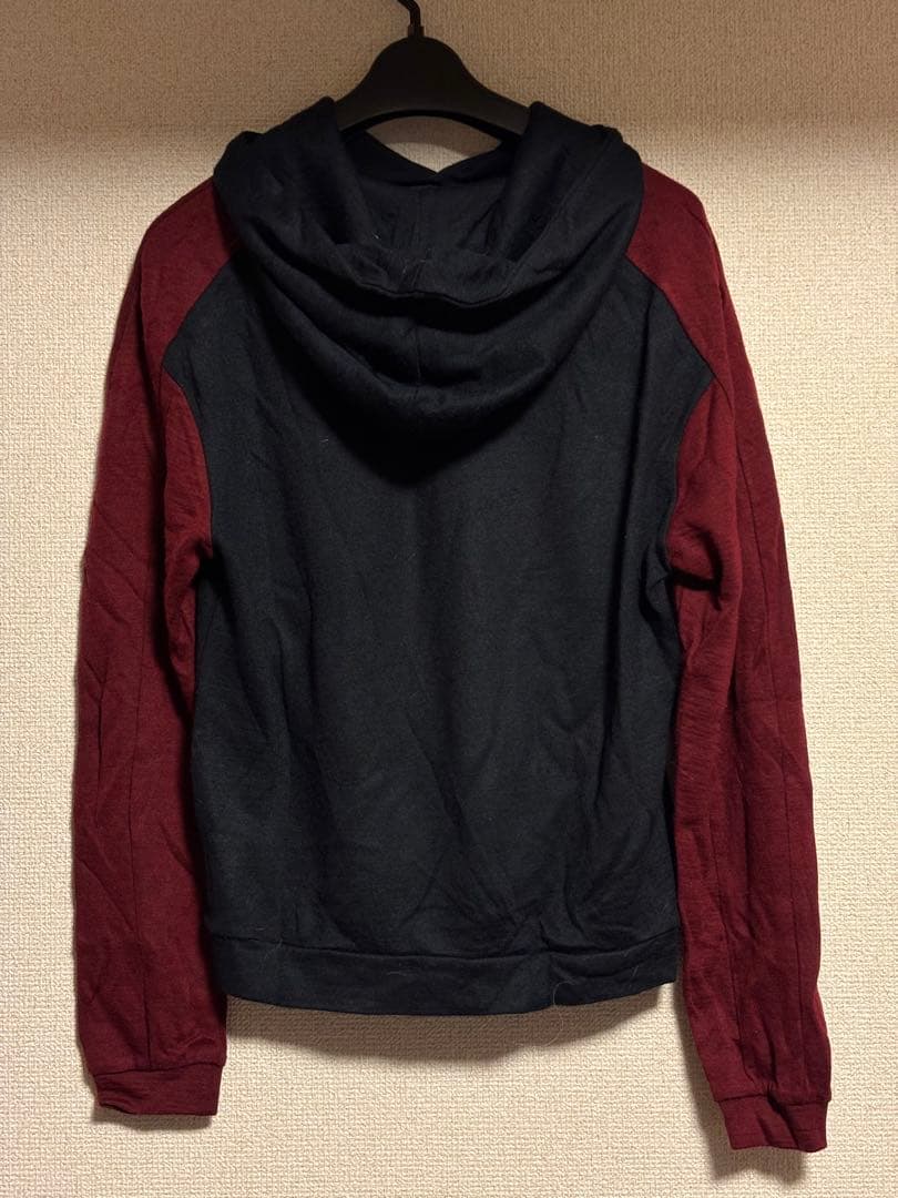 RafSimons ラフシモンズ　薄手ニットパーカー　バイカラー