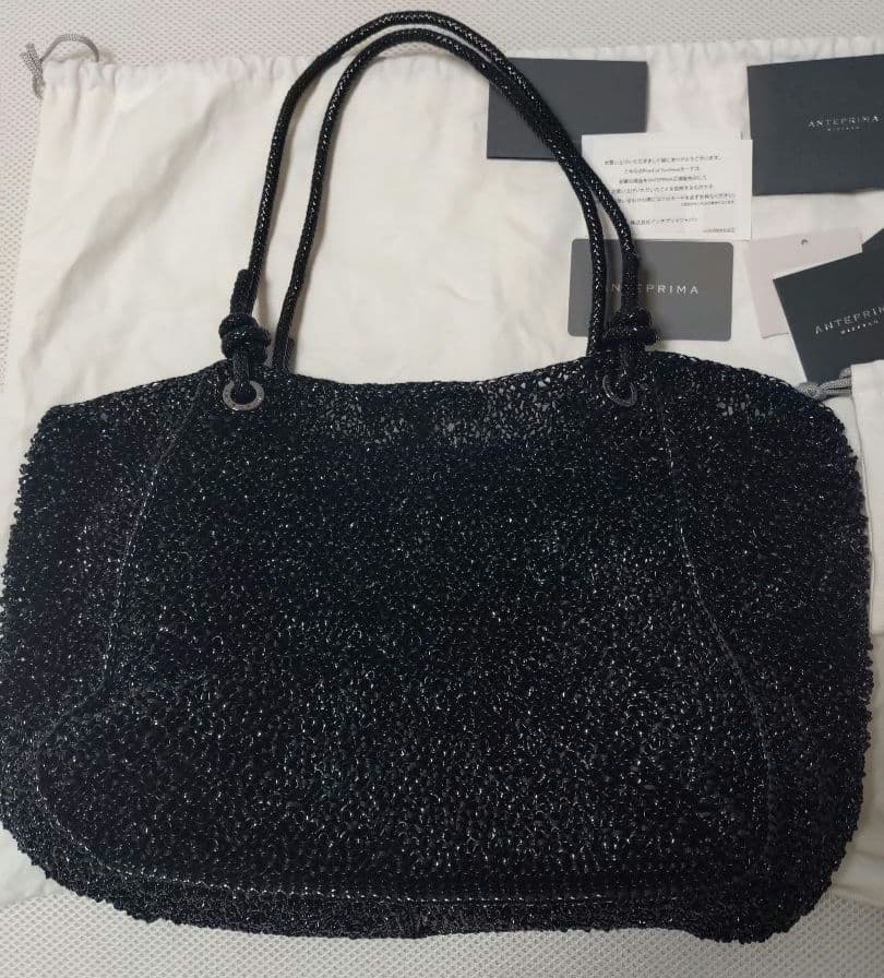 ☆美品専用バッグのみ☆アンテプリマ　ノードＵ/エナメルブラック