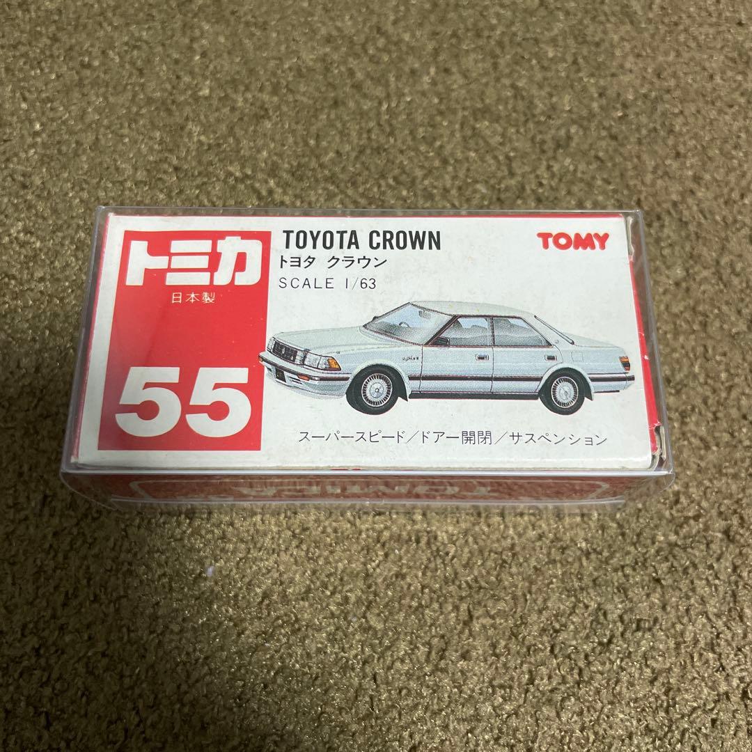 No.55 トヨタ クラウン 日本製 赤ロゴ 絶版 1台