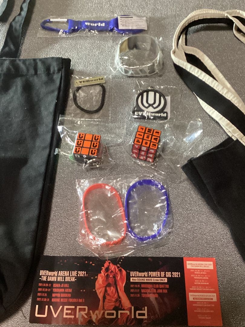 UVERworld ライブグッズ まとめ売りセット M109689030新品 通販