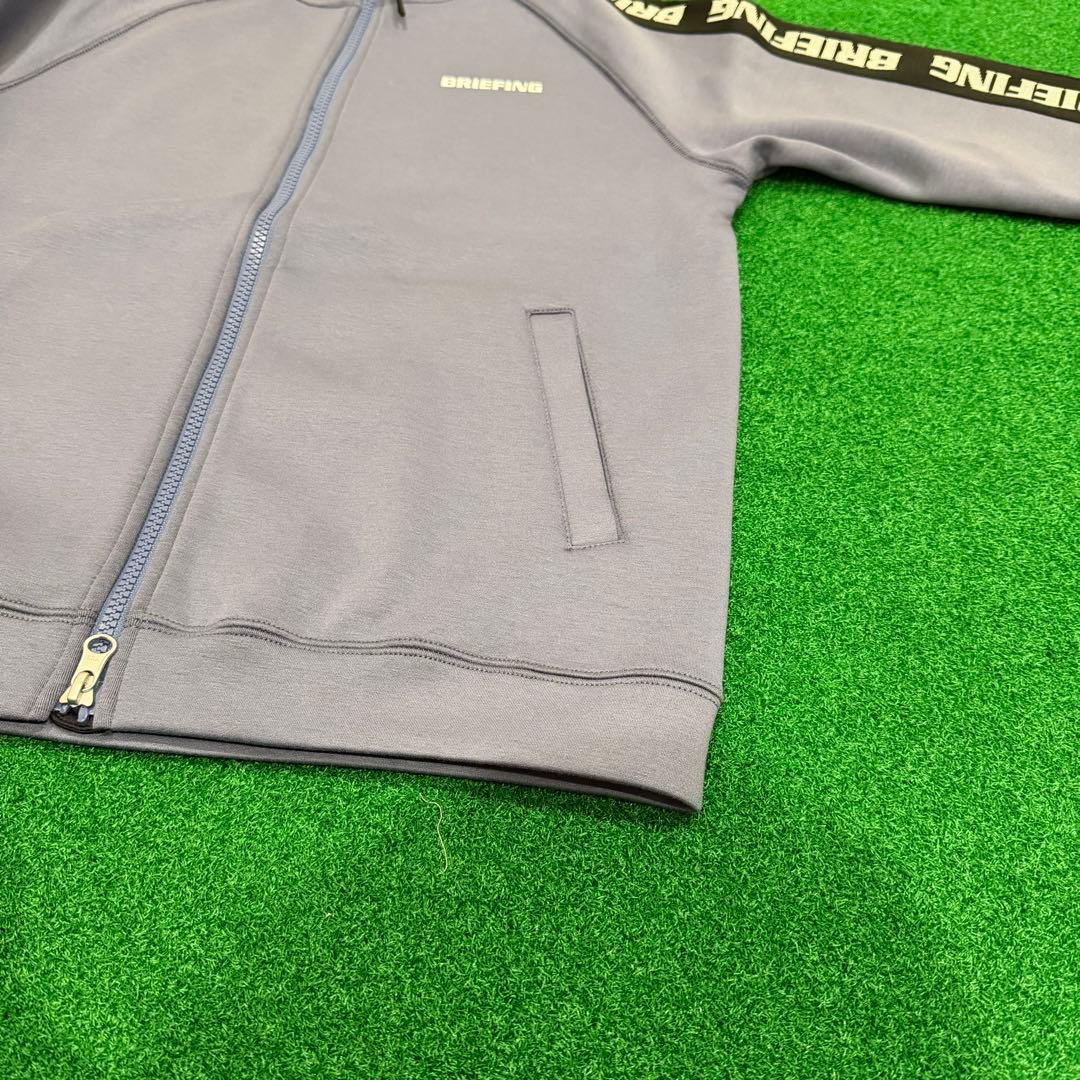【秋冬用】ブリーフィング レディースジップアップブルゾン グレー M