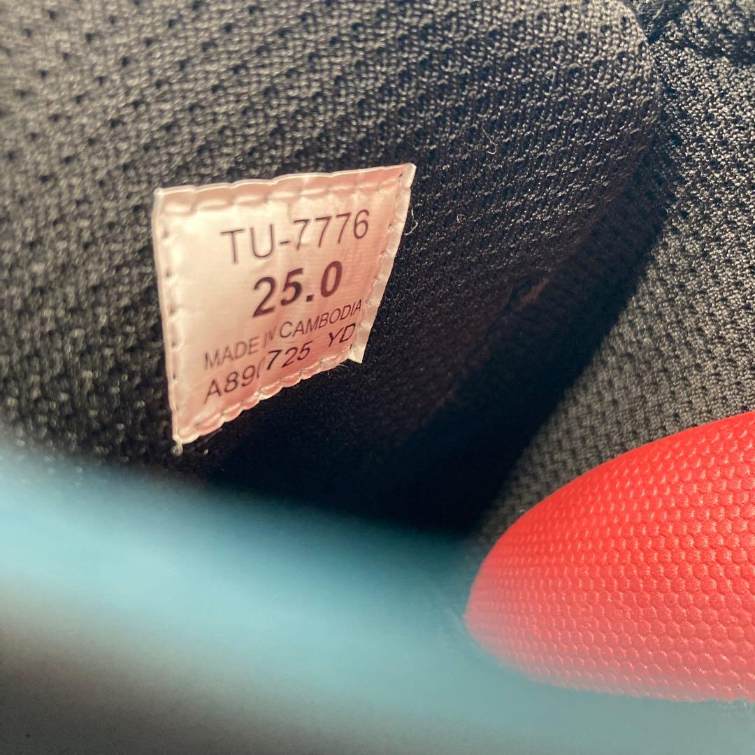 【未使用】アシックスtexcy luxeビジネスシューズasics 25cm黒