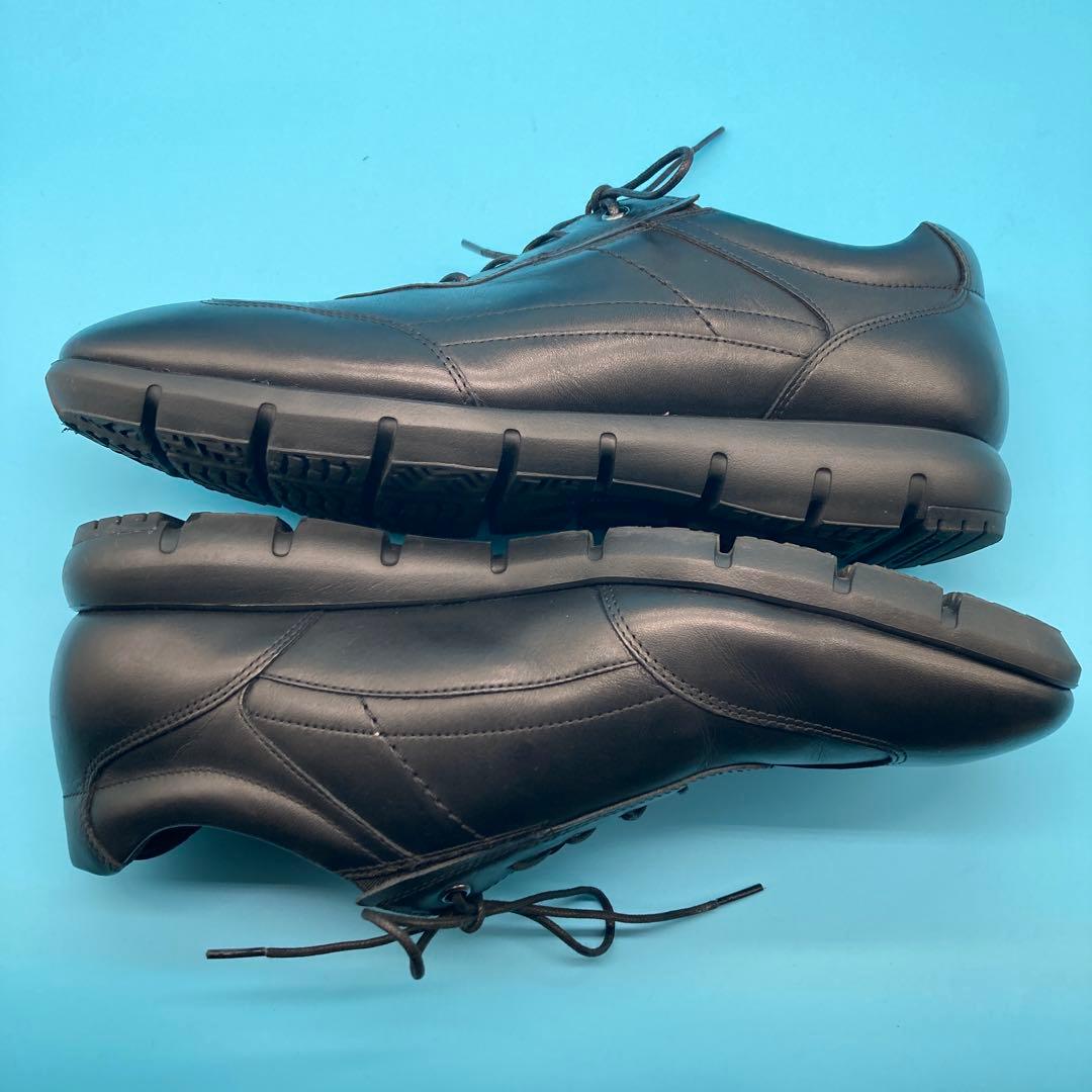 【未使用】アシックスtexcy luxeビジネスシューズasics 25cm黒