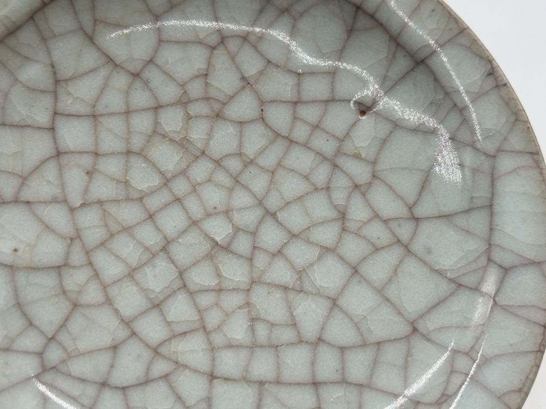 中国　哥釉皿　送料込み260127