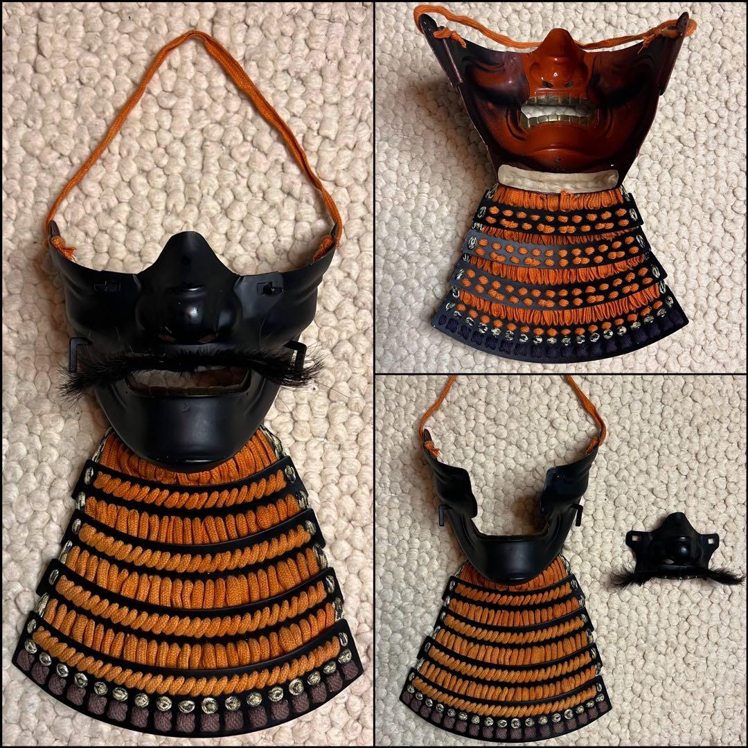 【BLACK】美品！丸武産業製　日本 甲冑 鎧 一式『清掃除菌 済』