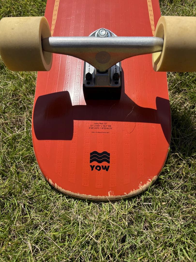 スケートボード　yow だー