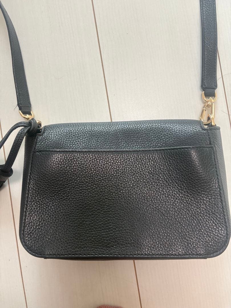 最終値下げ！Tory Burch ブラックショルダーバッグ