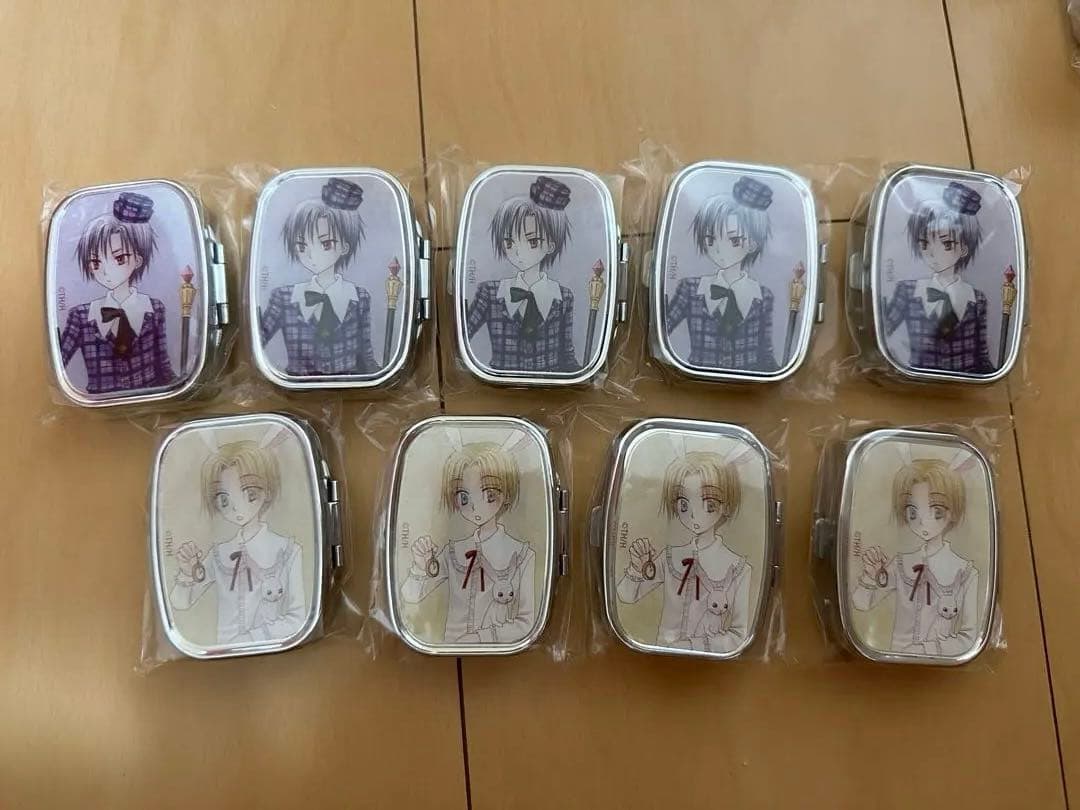 学園アリス　まとめ売り　複製原画　スクエア缶マグネット