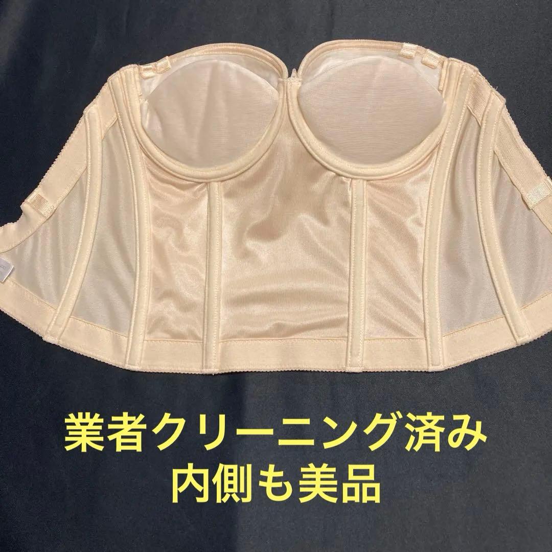 【美品】FOURSIS&COブライダルインナーVカットビスチェD75ガードル70