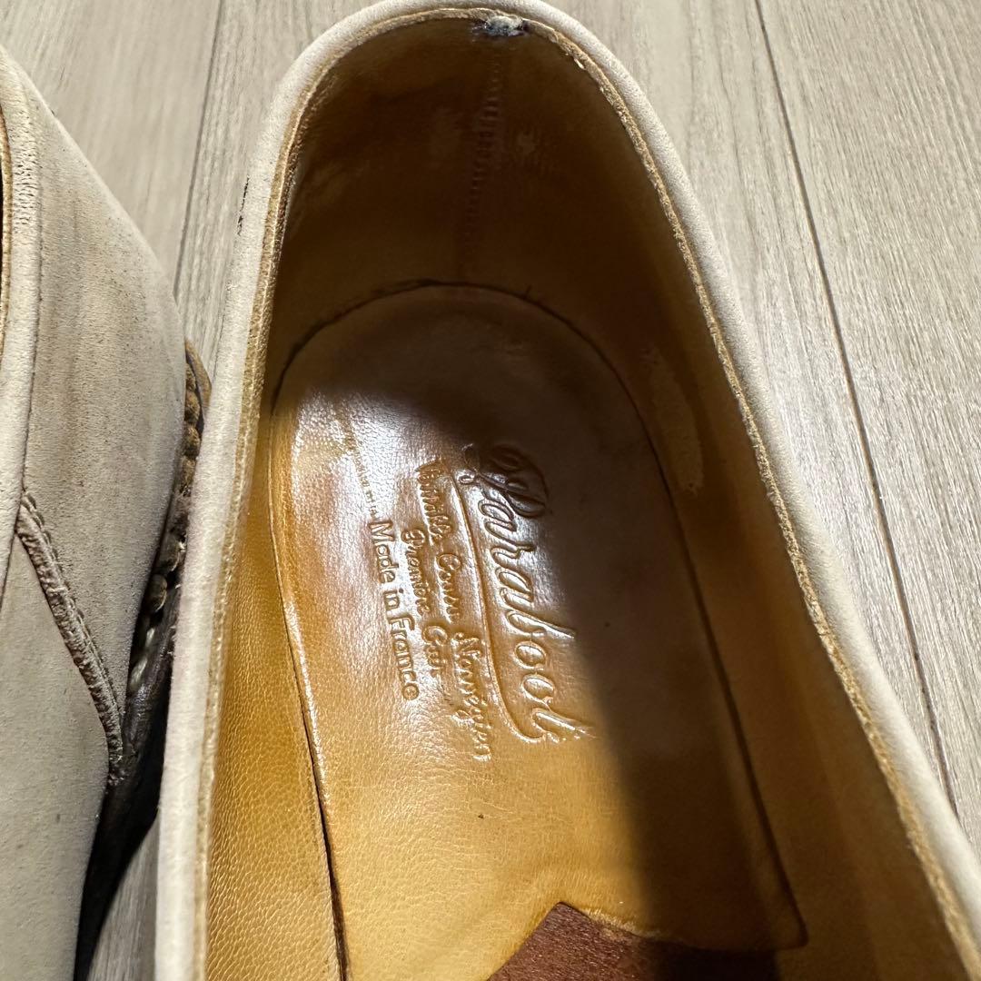 【Paraboot】96年製 デカタグヌバック ミカエル マルシェ 42