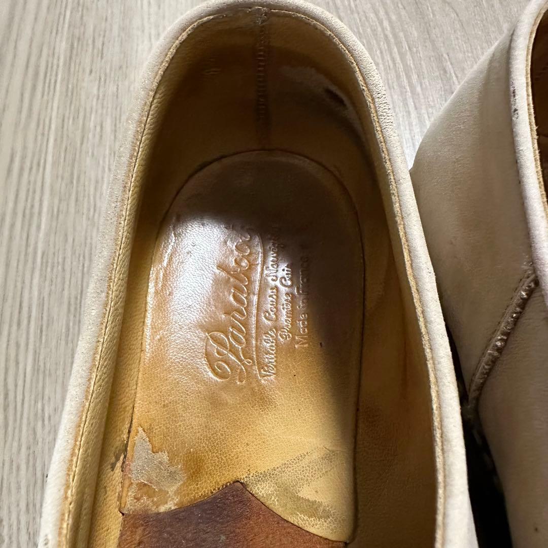 【Paraboot】96年製 デカタグヌバック ミカエル マルシェ 42