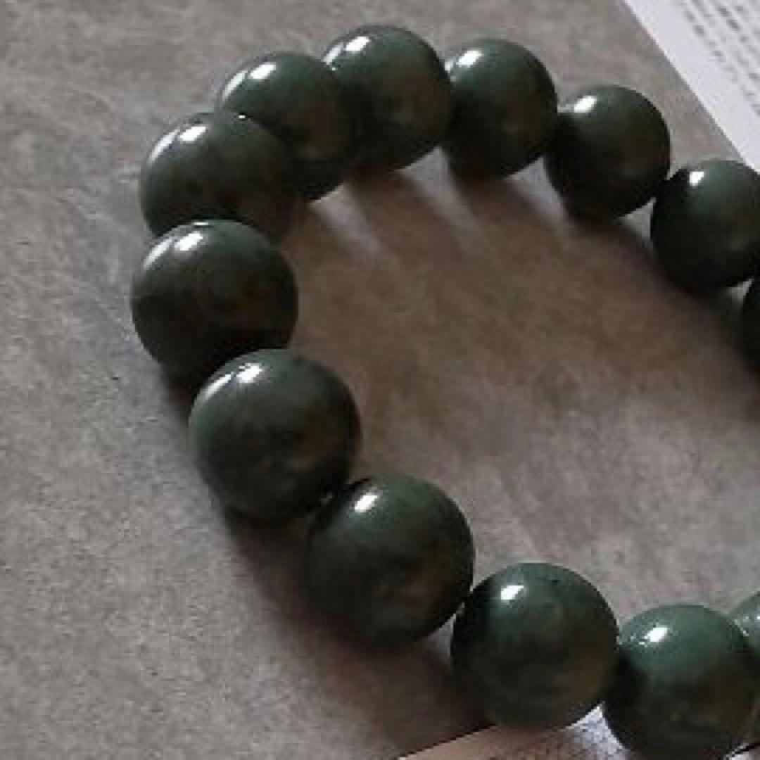 【出雲碧玉】日本銘石 ブレスレット パワーストーン 天然石